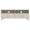 Móvel de TV HAMAR 106x40x40 cm pinho maciço branco - Image 2