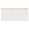 Móveis de TV 2 pcs madeira de pinho maciça branco - Image 5
