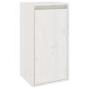 Móveis de TV 2 pcs madeira de pinho maciça branco - Image 7