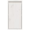 Móveis de TV 2 pcs madeira de pinho maciça branco - Image 8
