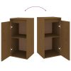 Móveis de TV 2 pcs madeira de pinho maciça castanho-mel - Image 9