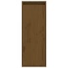 Móveis de TV 2 pcs madeira de pinho maciça castanho-mel - Image 8