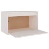Móveis de TV 3 pcs madeira de pinho maciça branco - Image 5
