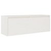 Móveis de TV 3 pcs madeira de pinho maciça branco - Image 4