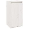 Móveis de TV 3 pcs madeira de pinho maciça branco - Image 4