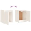 Móveis de TV 3 pcs madeira de pinho maciça branco - Image 5