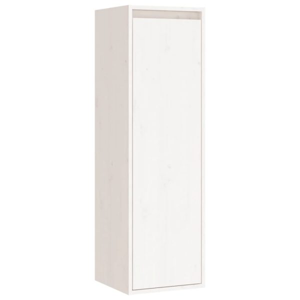 Móveis de TV 3 pcs madeira de pinho maciça branco - Image 6
