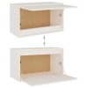 Móveis de TV 3 pcs madeira de pinho maciça branco - Image 5