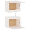 Móveis de TV 6 pcs madeira de pinho maciça branco - Image 7