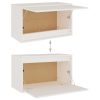 Móveis de TV 7 pcs madeira de pinho maciça branco - Image 9