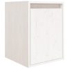 Móveis de TV 6 pcs madeira de pinho maciça branco - Image 6