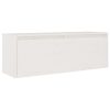 Móveis de TV 5 pcs madeira de pinho maciça branco - Image 6