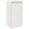 Móveis de TV 5 pcs madeira de pinho maciça branco - Image 8