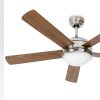 VENTILADOR AVANT TECHO GRIS/MADERA 132CM 65W C/LAMP+MANDO - Image 8