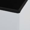 Bancos de arrumação dobráveis 2 pcs couro artificial branco - Image 8