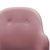 Cadeira de baloiço veludo rosa - Image 5