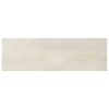 Mesa consola 115x35x77 cm madeira de mangueira áspera branco - Image 3