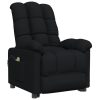 Poltrona de massagens elétrica tecido preto - Image 2