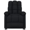 Poltrona de massagens elétrica tecido preto - Image 3