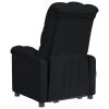 Poltrona de massagens elétrica tecido preto - Image 5