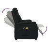Poltrona de massagens elétrica couro artificial preto - Image 6