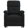Poltrona de massagens elétrica tecido preto - Image 3