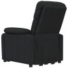 Poltrona de massagens elétrica tecido preto - Image 5