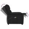 Poltrona de massagens elétrica tecido preto - Image 7