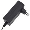 Poltrona de massagens elétrica reclinável tecido castanho - Image 9
