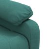 Poltrona de massagens elétrica tecido verde-escuro - Image 8