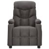 Poltrona de massagens tecido cinzento-escuro - Image 2