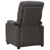 Poltrona de massagens tecido cinzento-escuro - Image 4