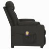 Poltrona de massagens elevatória tecido preto - Image 4