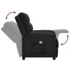 Poltrona de massagens tecido preto - Image 5