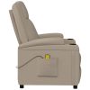 Cadeira de massagens couro artificial cappuccino - Image 3