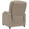 Cadeira de massagens couro artificial cappuccino - Image 4