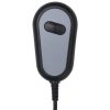 Poltrona de massagens elétrica tecido cinzento-claro - Image 11