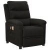 Poltrona de massagens elétrica tecido preto - Image 2