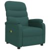Poltrona de massagens tecido verde-escuro - Image 2