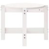 Mesa de centro 87x48x35 cm madeira de pinho maciça branco - Image 5