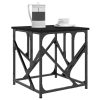 Mesa de centro 45x45x47,5 cm derivados de madeira preto - Image 2