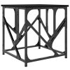 Mesa de centro 45x45x47,5 cm derivados de madeira preto - Image 5