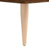 Mesa de centro 50x50x40 cm derivados madeira carvalho castanho - Image 9