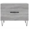 Mesa de centro 50x50x40 cm derivados madeira sonoma cinza - Image 4
