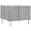 Mesa de centro 50x50x40 cm derivados madeira sonoma cinza - Image 7