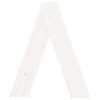 Bancos 2 pcs 40x40x45 cm pinho maciço branco - Image 6