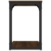 Mesa de apoio 50x35x52cm derivados de madeira carvalho castanho - Image 5