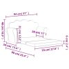 Sofá-cama infantil de 2 lugares pelúcia macia rosa - Image 8