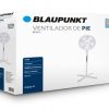VENTILADOR DE PIE BLAUPUNKT 5 ASPAS BASE CRUZADA 45W - Image 2