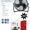 CIRCULADOR DE SUELO TEKKIO 12" - 40W BLACK SERIES - Image 2